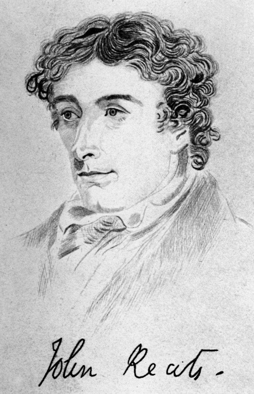 John Keats, English Poet by Unbekannt