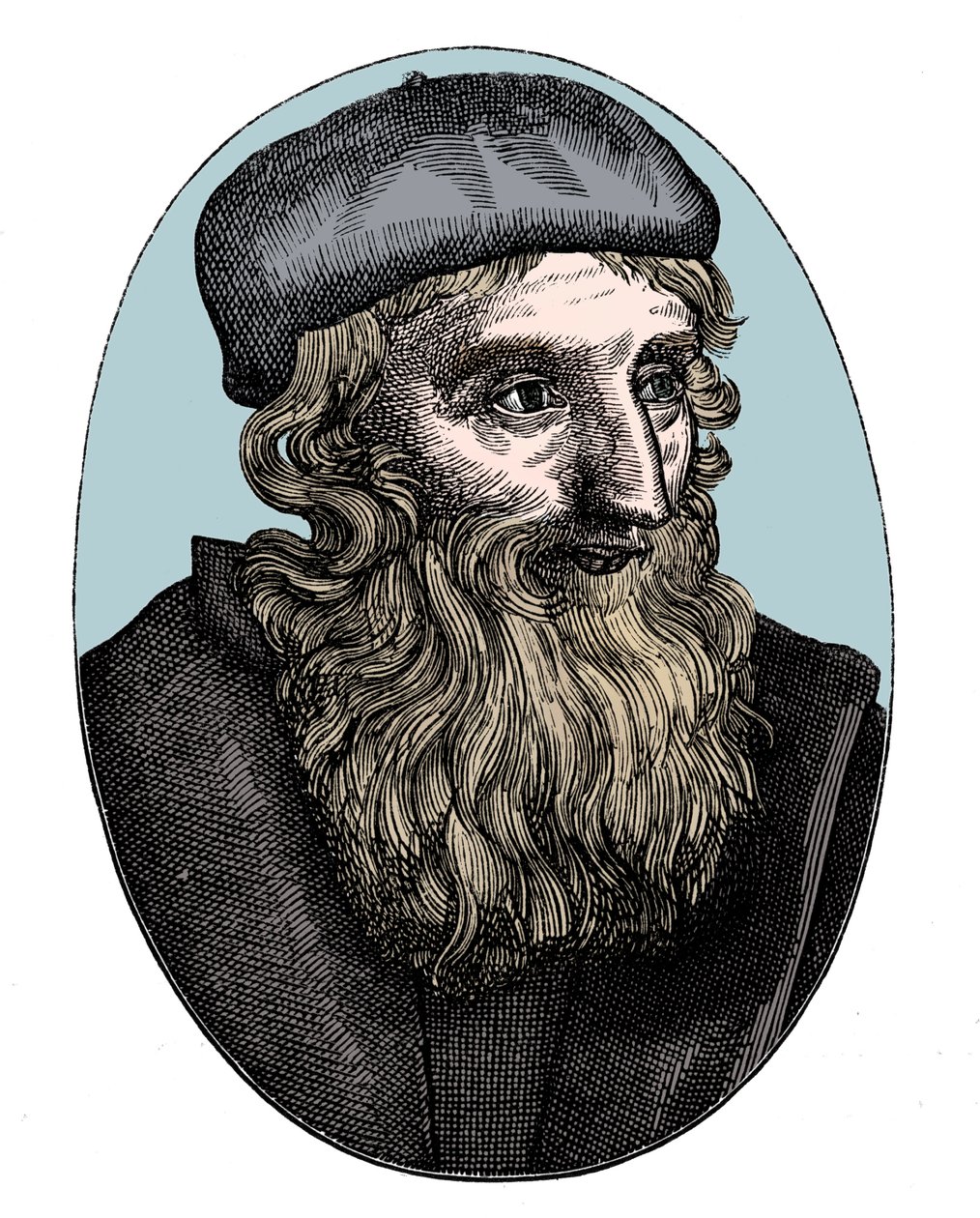 John Wycliffe, 14th century English religious reformer by Unbekannt