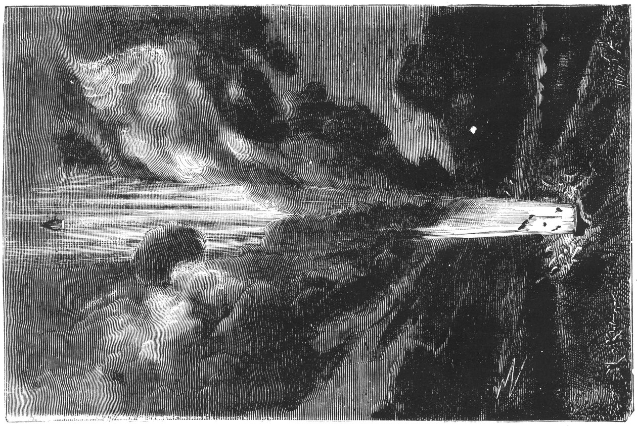 Jules Verne, From the Earth to the Moon by Unbekannt