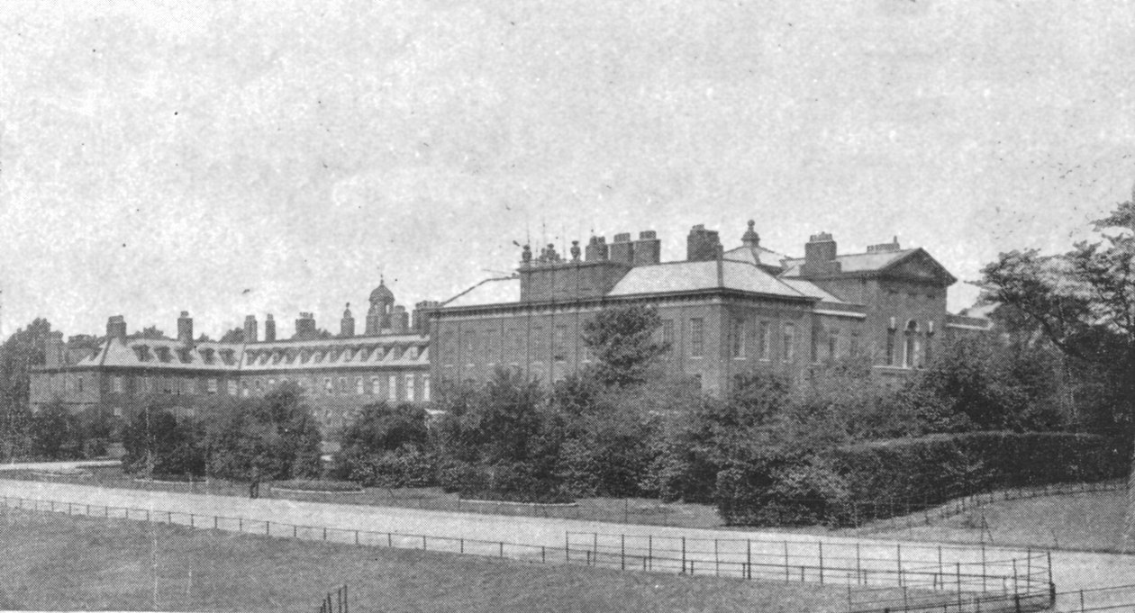 Kensington Palace at the Time of Victoria by Unbekannt