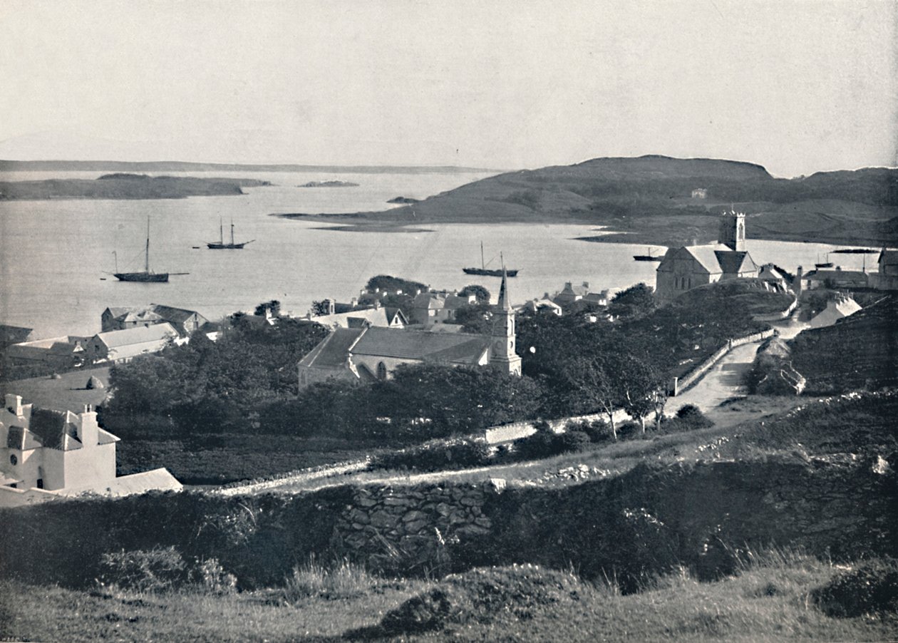 Killybegs - Looking Over the Village and the Bay, 1895 by Unbekannt