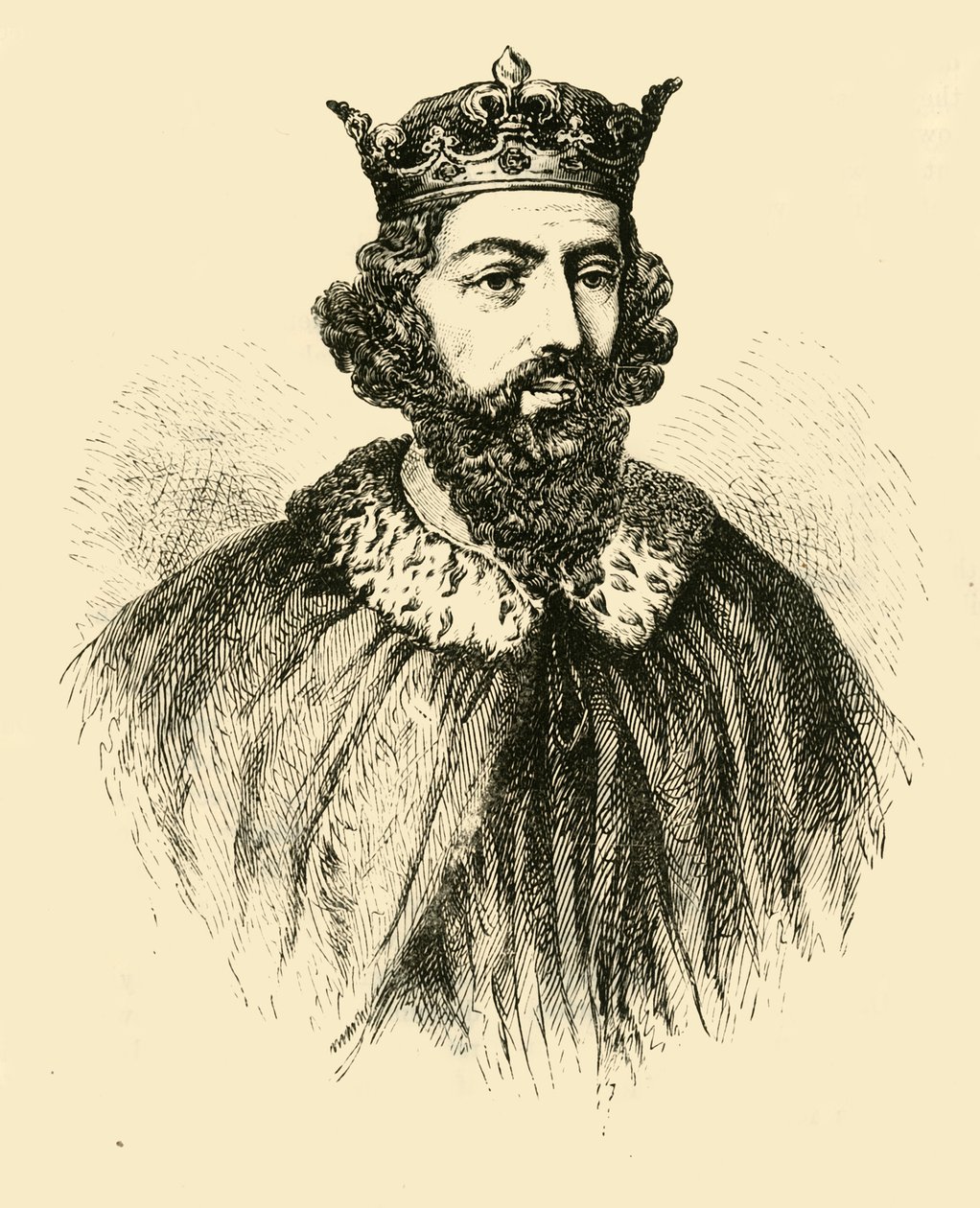 King Alfred by Unbekannt: Highest-quality art reproduction