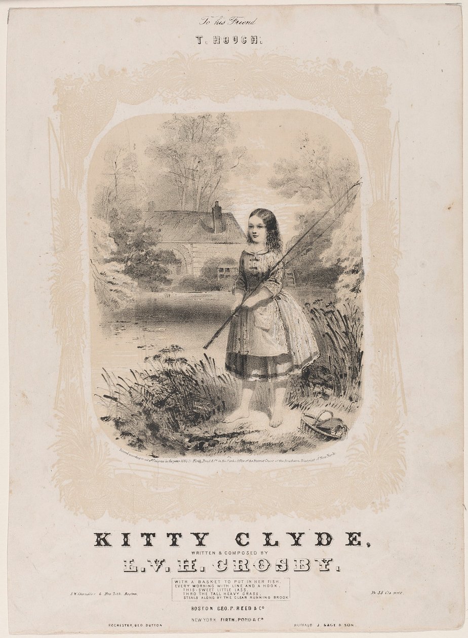 Kitty Clyde, 1854 by Unbekannt