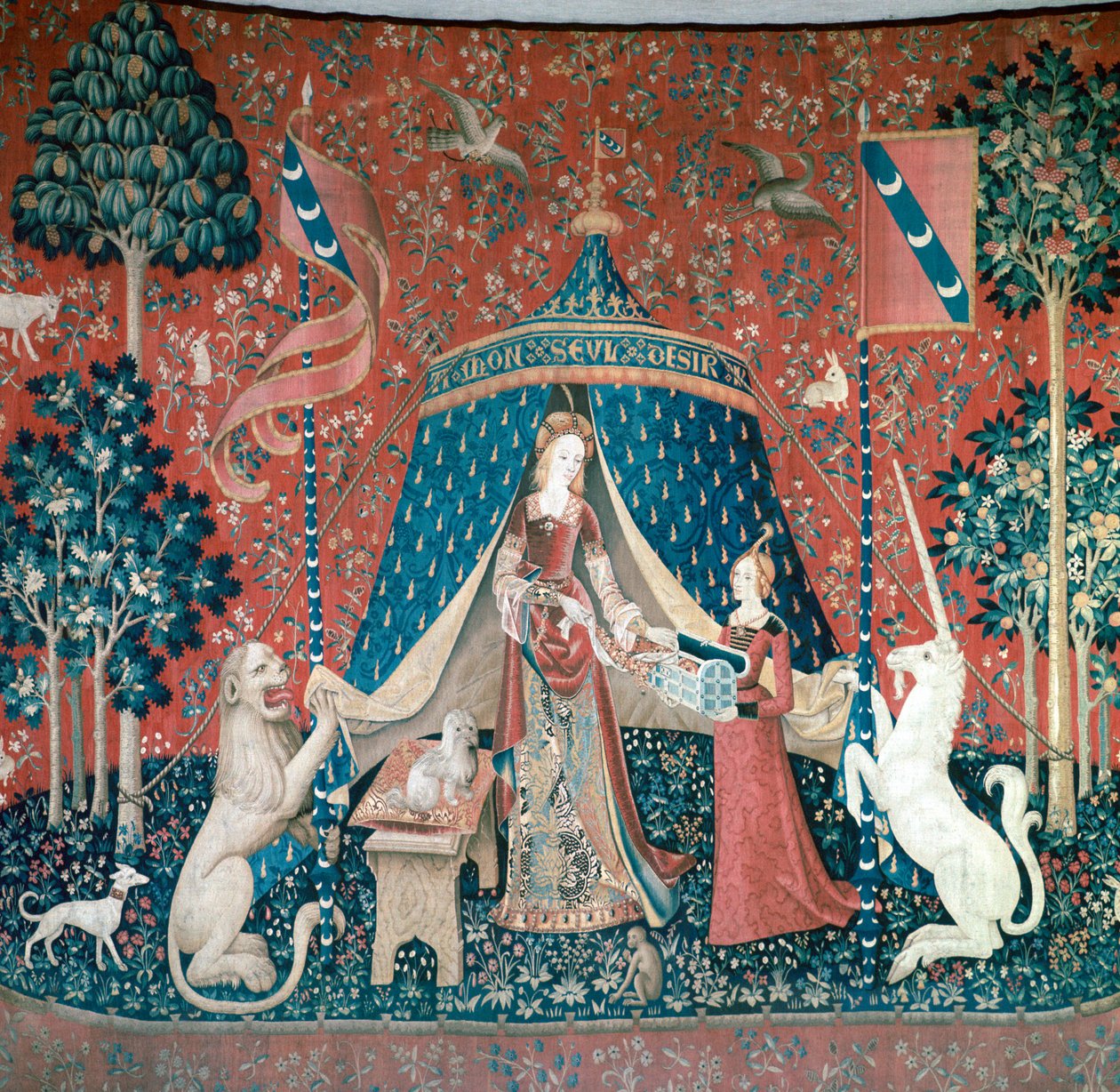 La Dame A La Licorne by Unbekannt