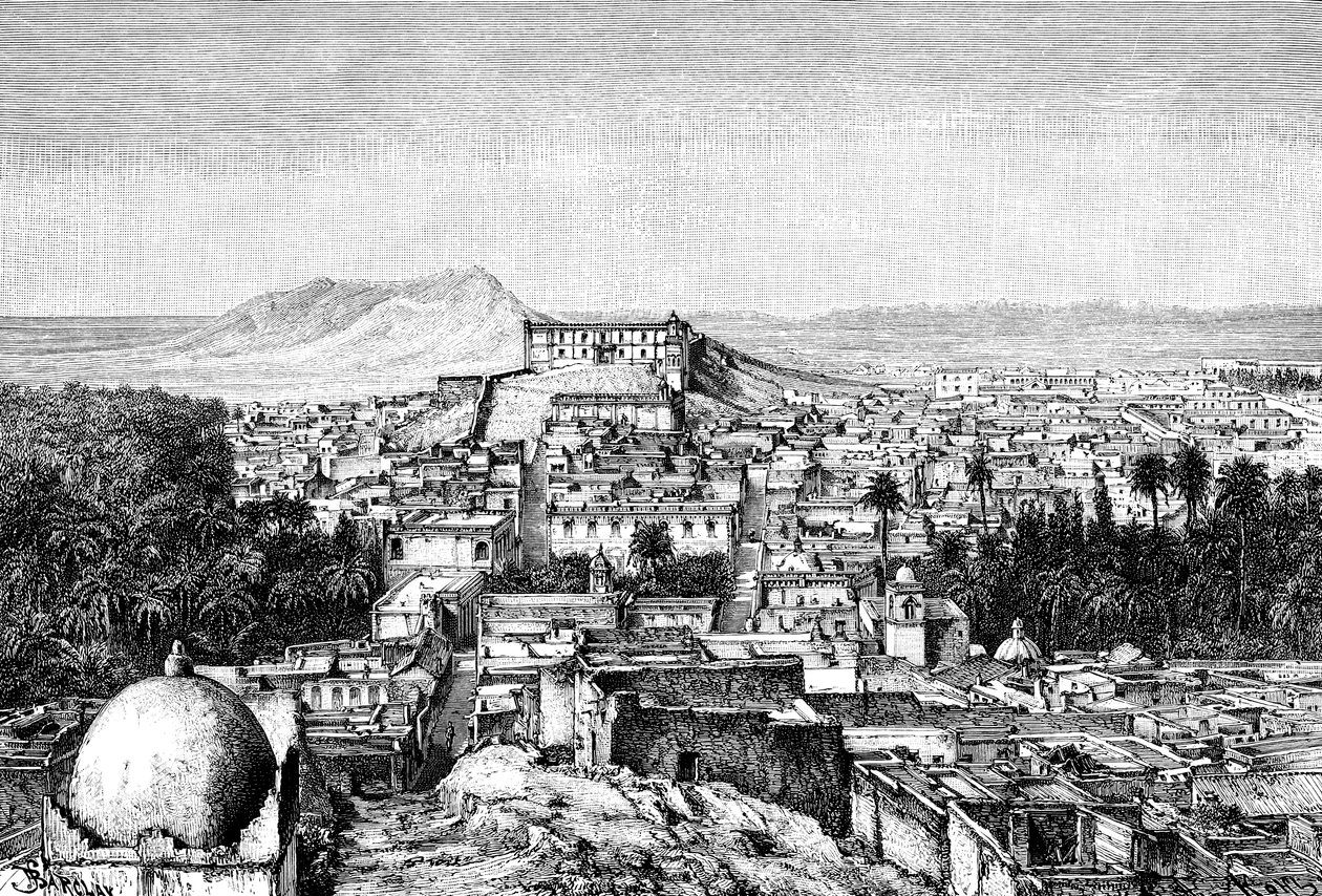 Laghouat, Algeria, 1895 by Unbekannt