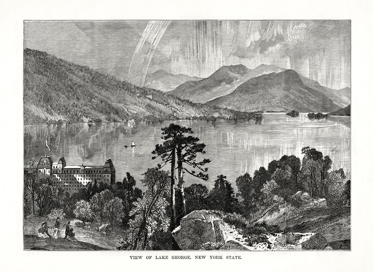 Lake George, New York State, USA by Unbekannt