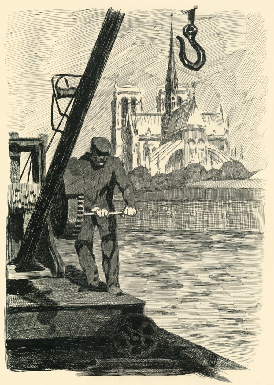 Le Chevet de Notre-Dame, Le Matin by Unbekannt