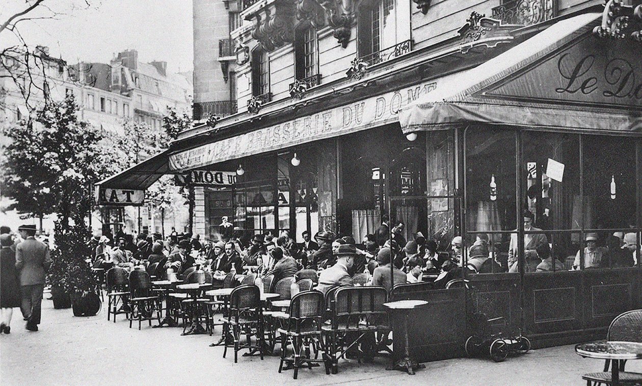 Le Dôme, Boulevard du Montparnasse by Unbekannt