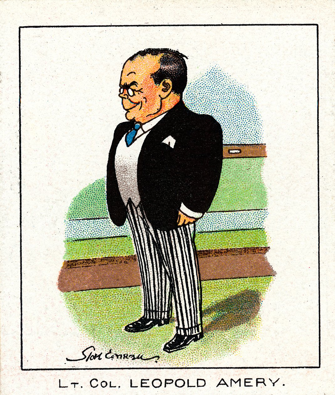Leopold Charles Maurice Stennett Amery, English Conservative politician, 1929 by Unbekannt