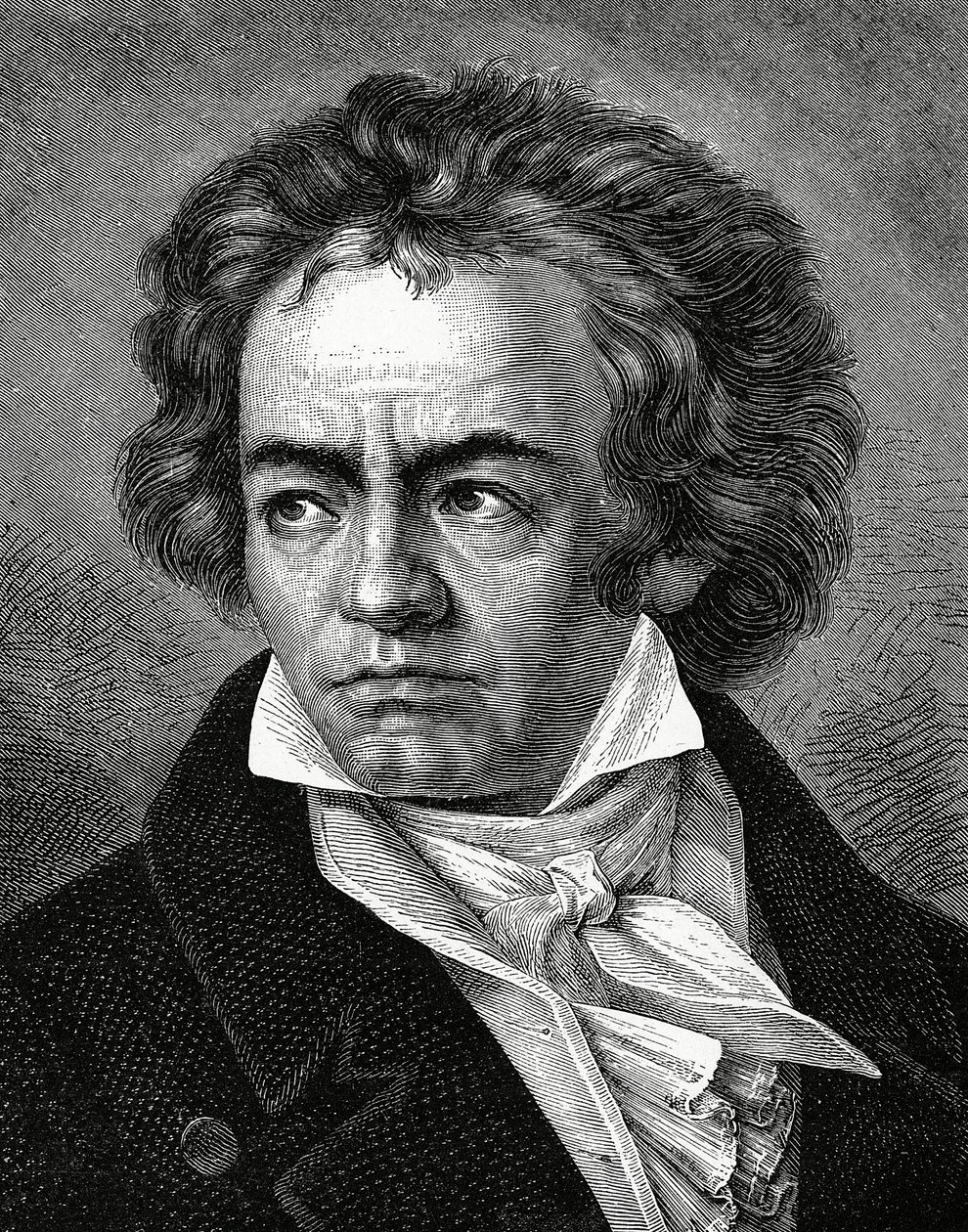 Ludwig van Beethoven 1770-1827, German composer by Unbekannt