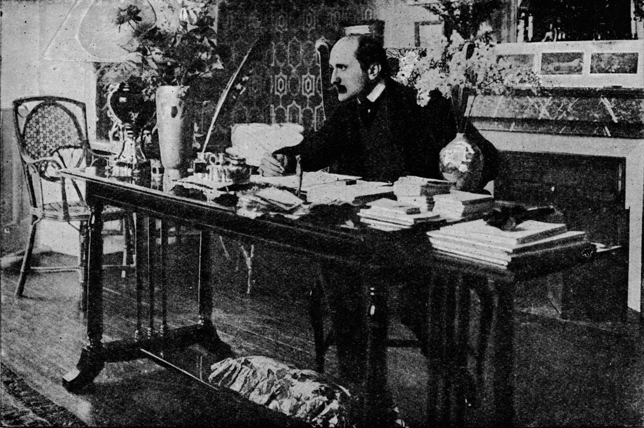 M. Rostand in His Library by Unbekannt: Buy fine art prints
