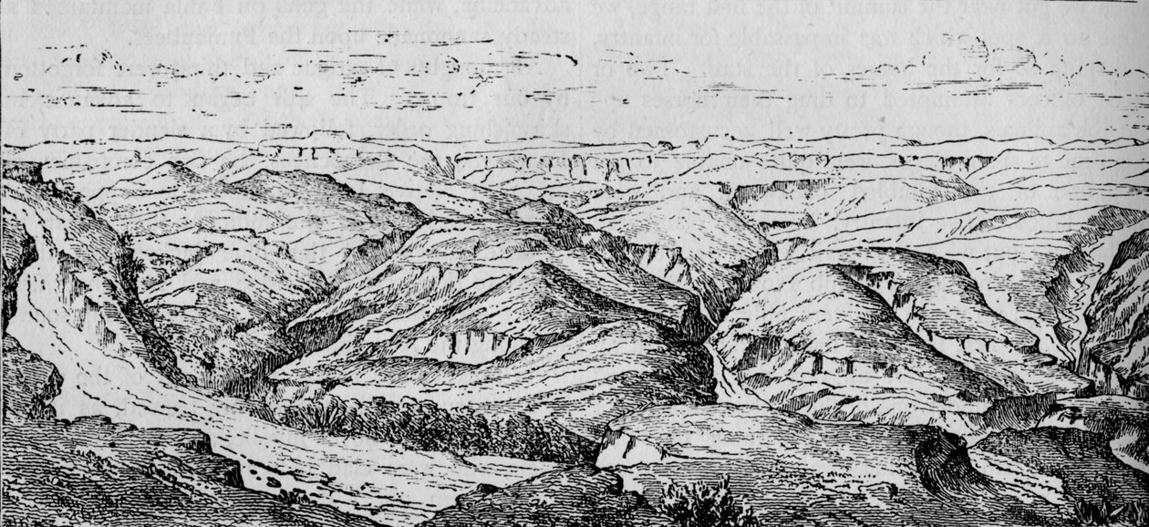 Magdala, and the Valley of the Bashilo by Unbekannt