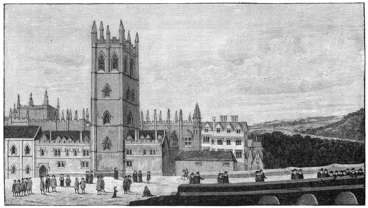 Magdalen College, Oxford, 17th Century, 1894 by Unbekannt