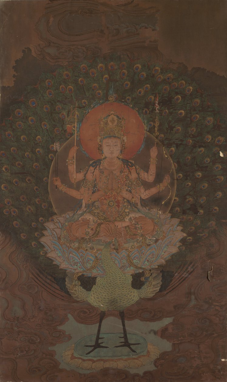 Mahamayuri Kujaku Myoo, 1868-1912 by Unbekannt