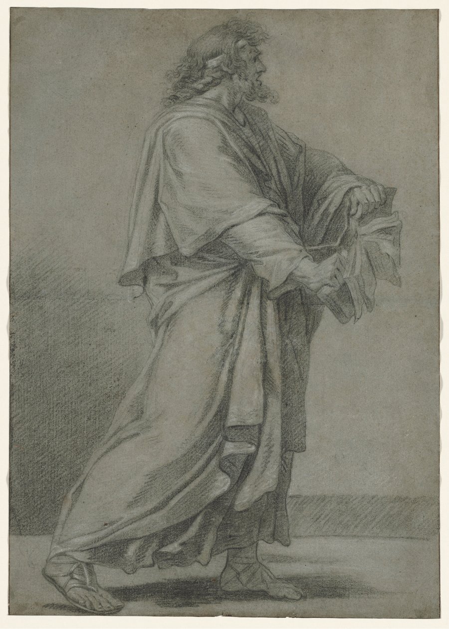 Man Destroying Book by Unbekannt: Buy fine art print