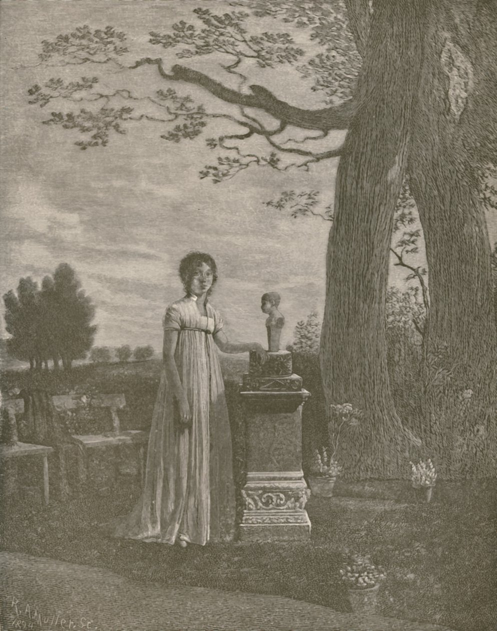 Marie-Julie Clary, wife of Joseph Bonaparte, Queen of Spain by Unbekannt