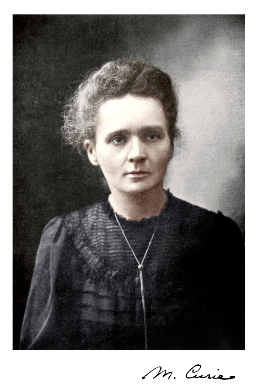 Marie Curie, Polish-born French physicist, 1917 by Unbekannt