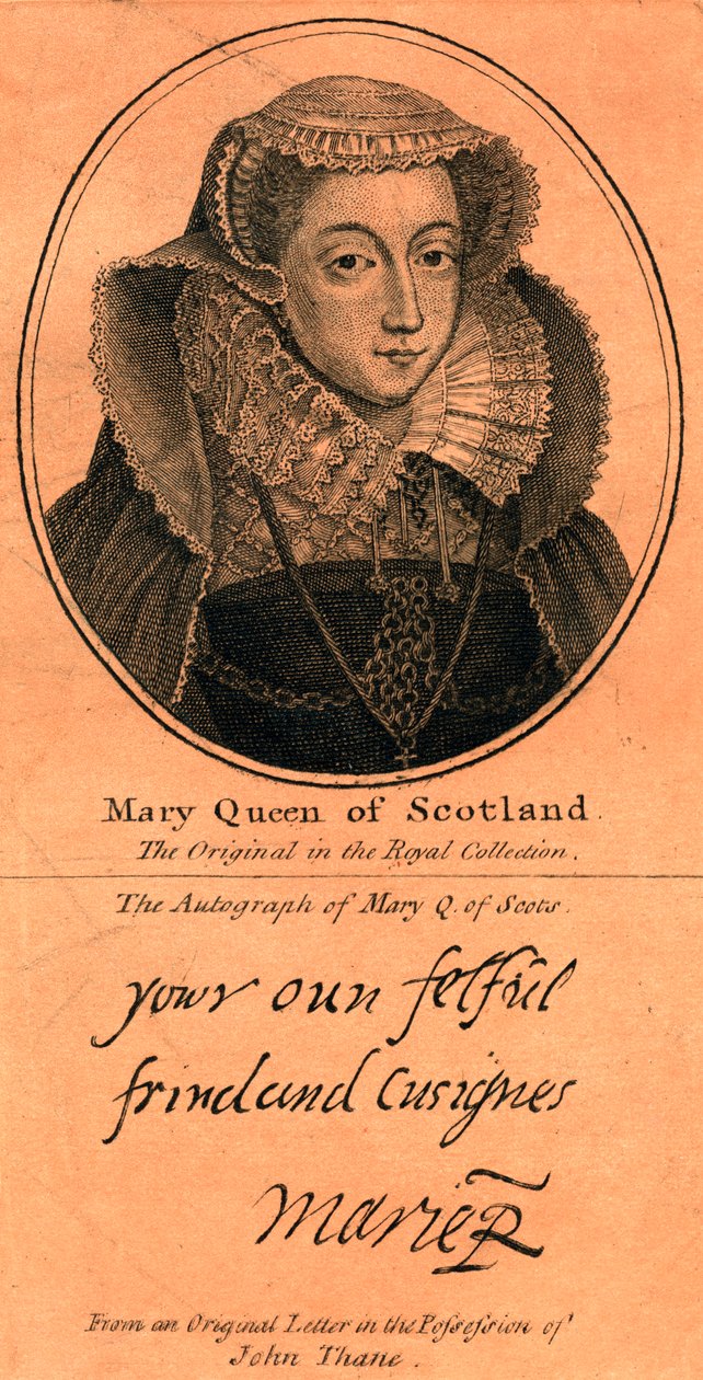 Mary, Queen of Scots, 1542-1587 by Unbekannt