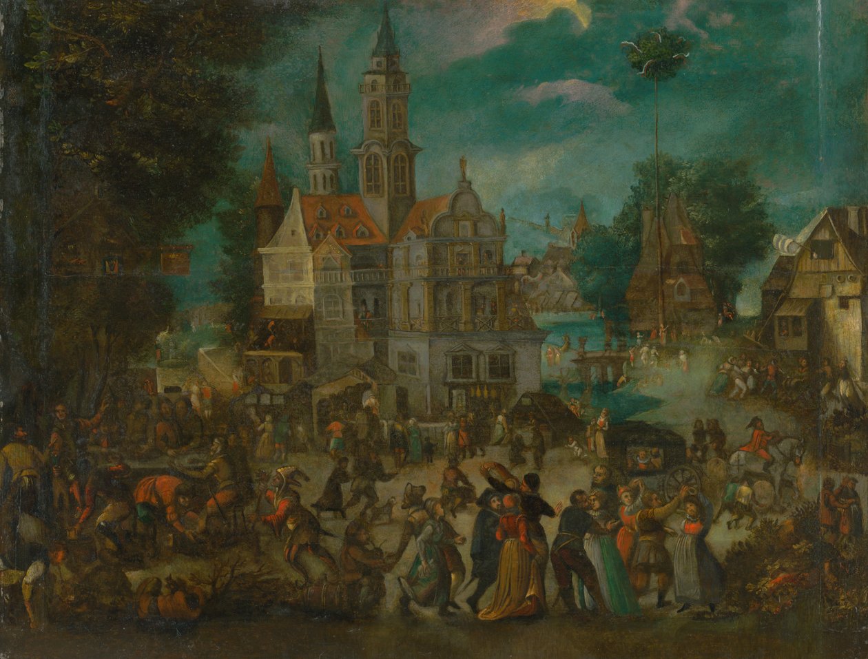 May Celebrations (Celebrations outside the Castle) by Unbekannt