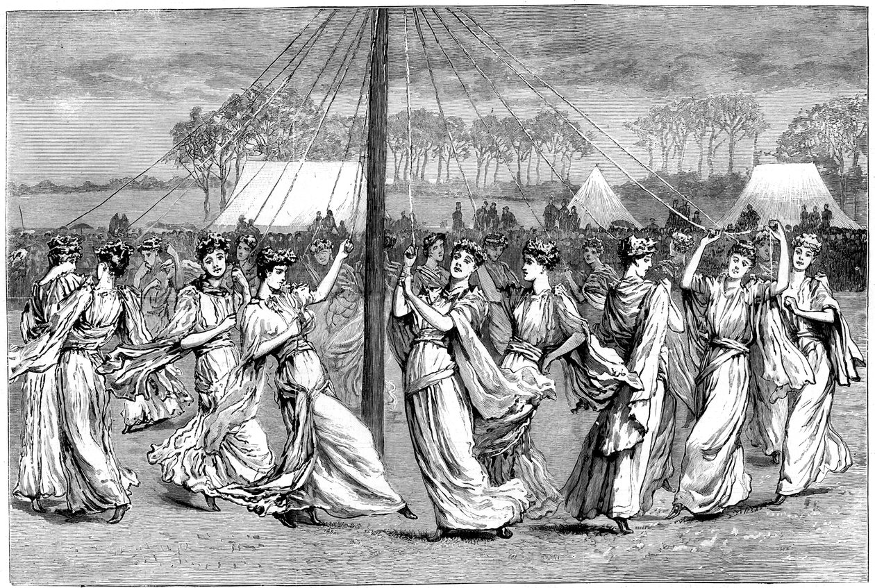 May Day Festivities by Unbekannt: Buy fine art print