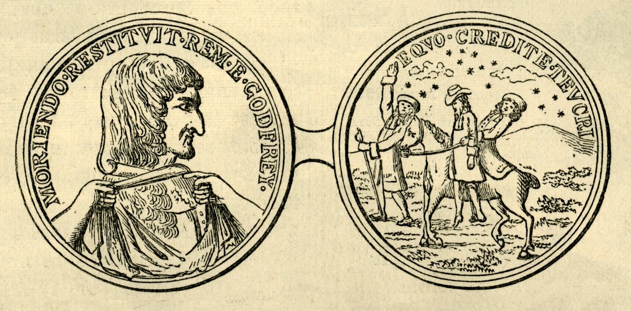 Medal to Commemorate the Murder of Godfrey by Unbekannt