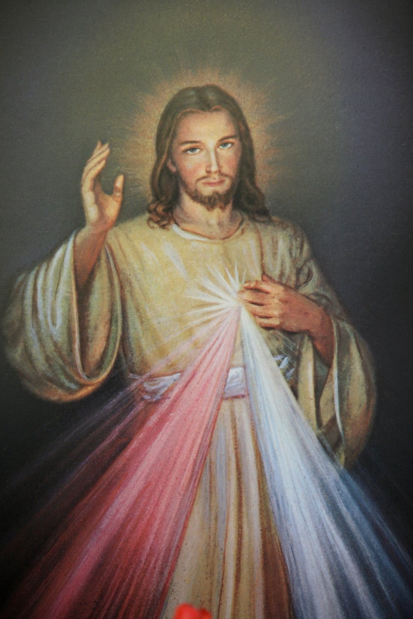 Merciful Christ painting, Macau, China by Unbekannt