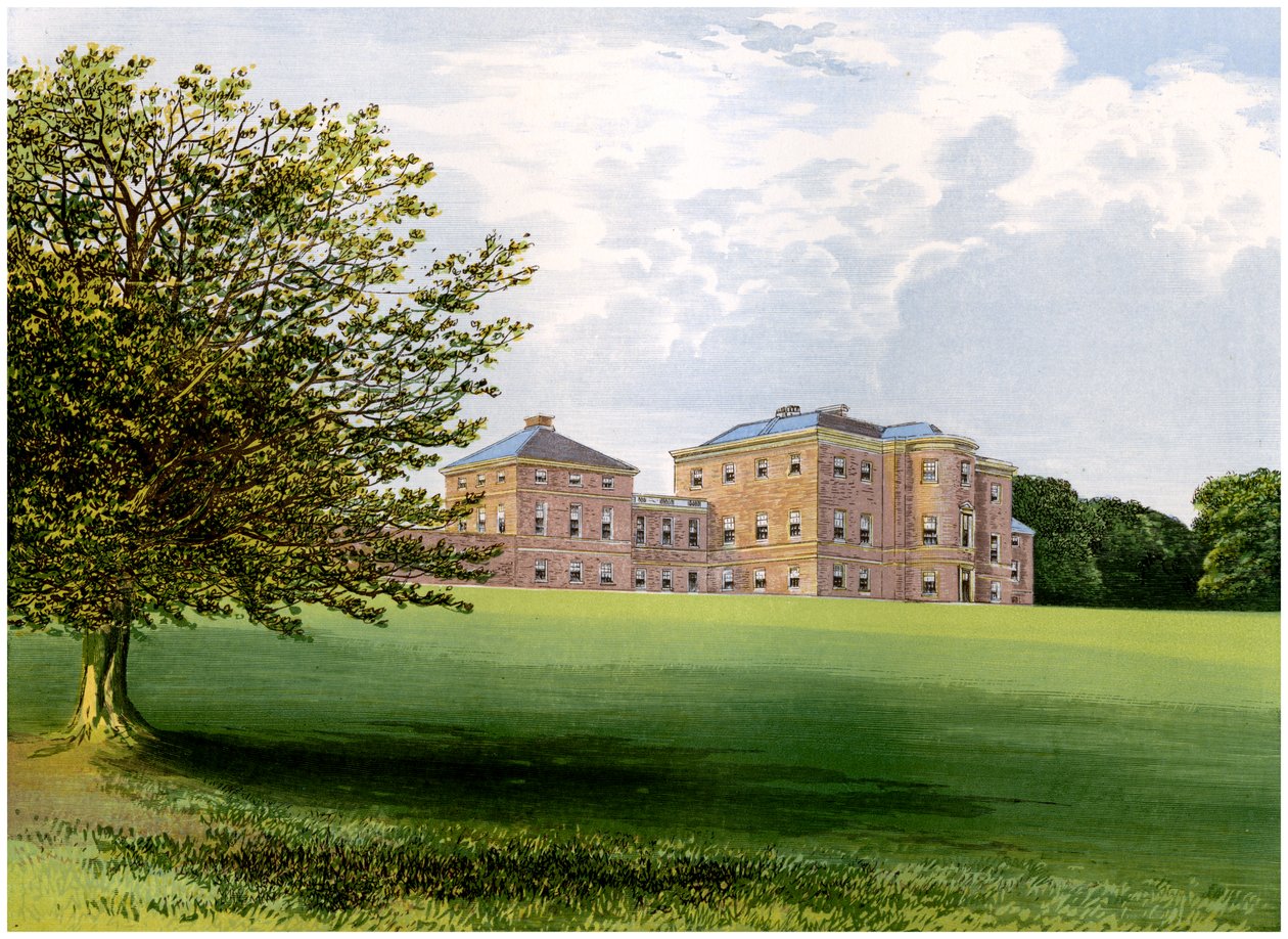 Mersham-le-Hatch, Kent, home of Baronet Knatchbull, c.1880 by Unbekannt
