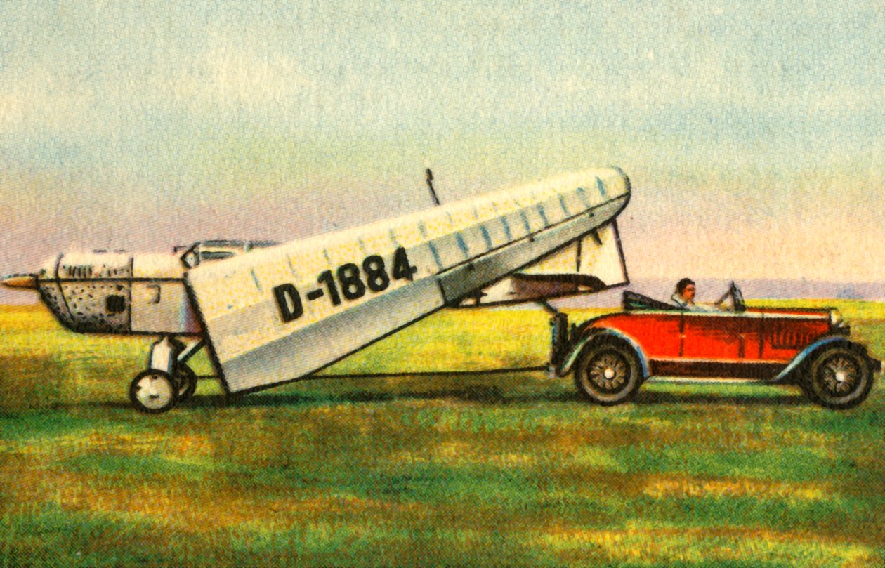 Messerschmitt M 23c plane, 1920s, 1932 by Unbekannt