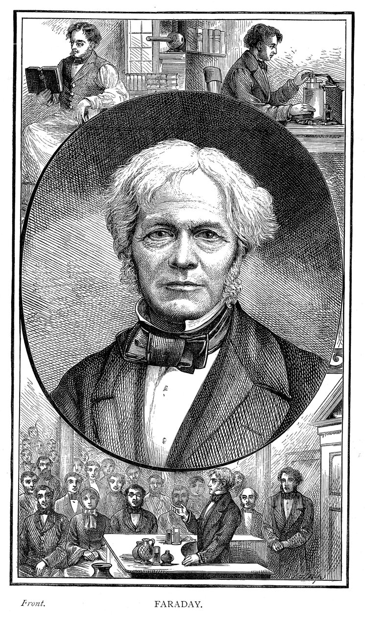Michael Faraday, British physicist and chemist by Unbekannt
