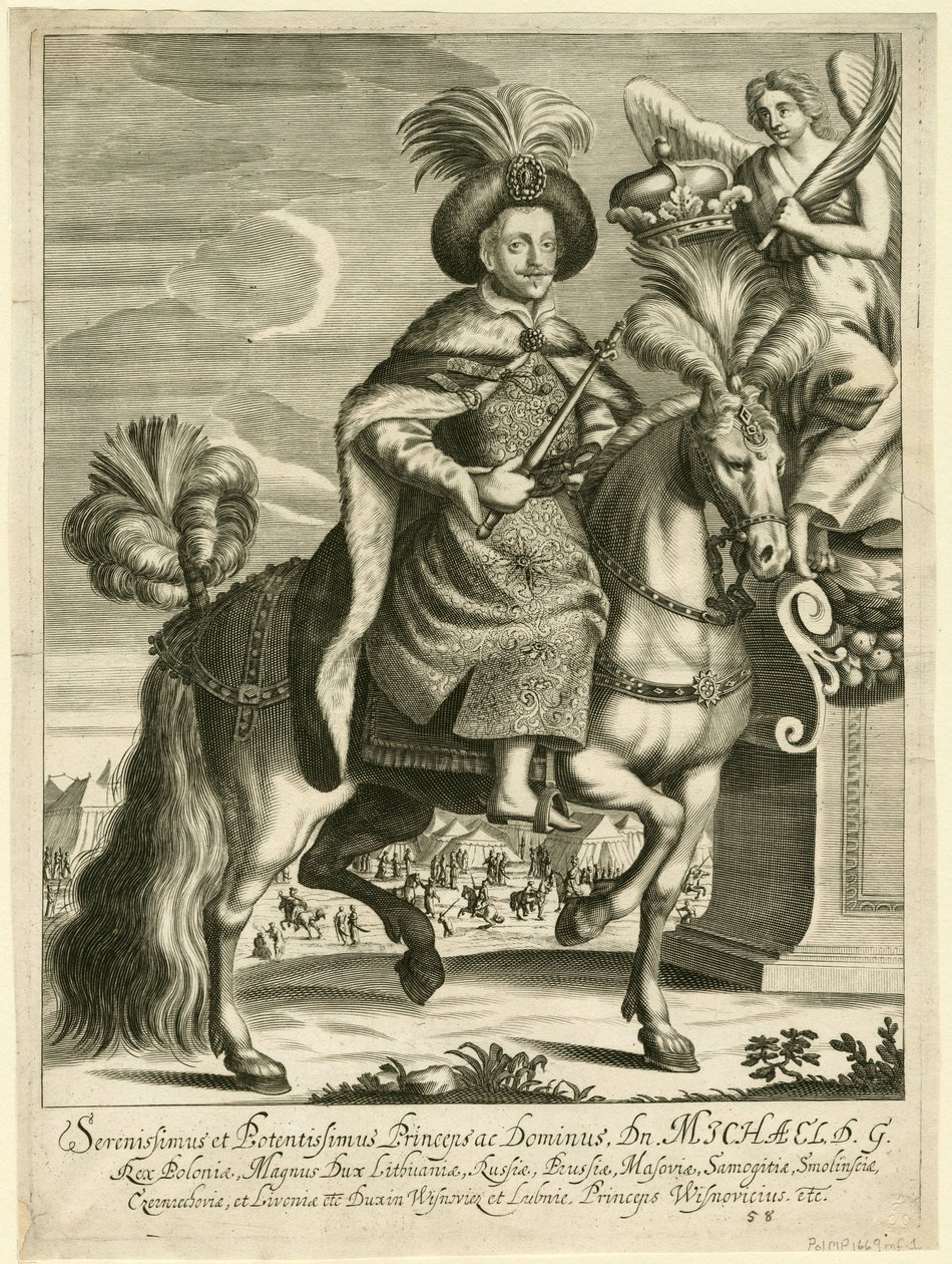 Michal Korybut Wisniowiecki, King of Poland and Grand Duke of Lithuania by Unbekannt