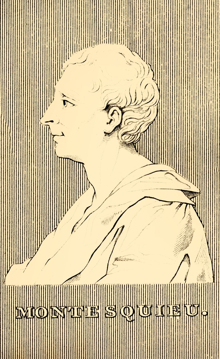 Montesquieu, 1689-1755, 1830 by Unbekannt