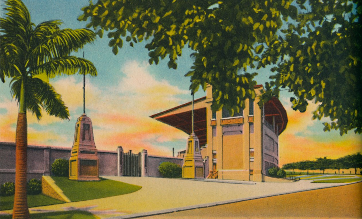 Municipal Stadium, Barranquilla, c1940s by Unbekannt