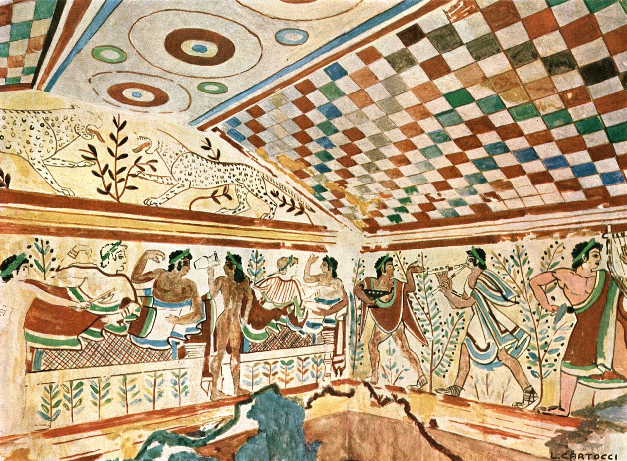 Mural painting in the Leopard