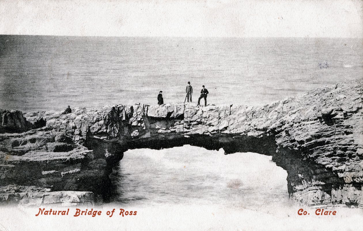 Natural Bridge of Ross, County Clare, Ireland by Unbekannt