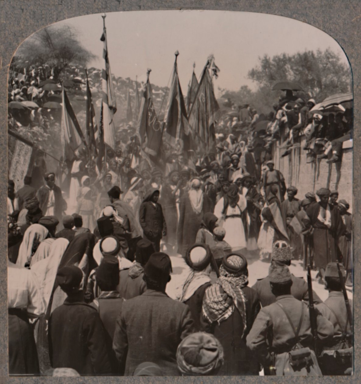 Nebi Musa Procession, c1900 by Unbekannt