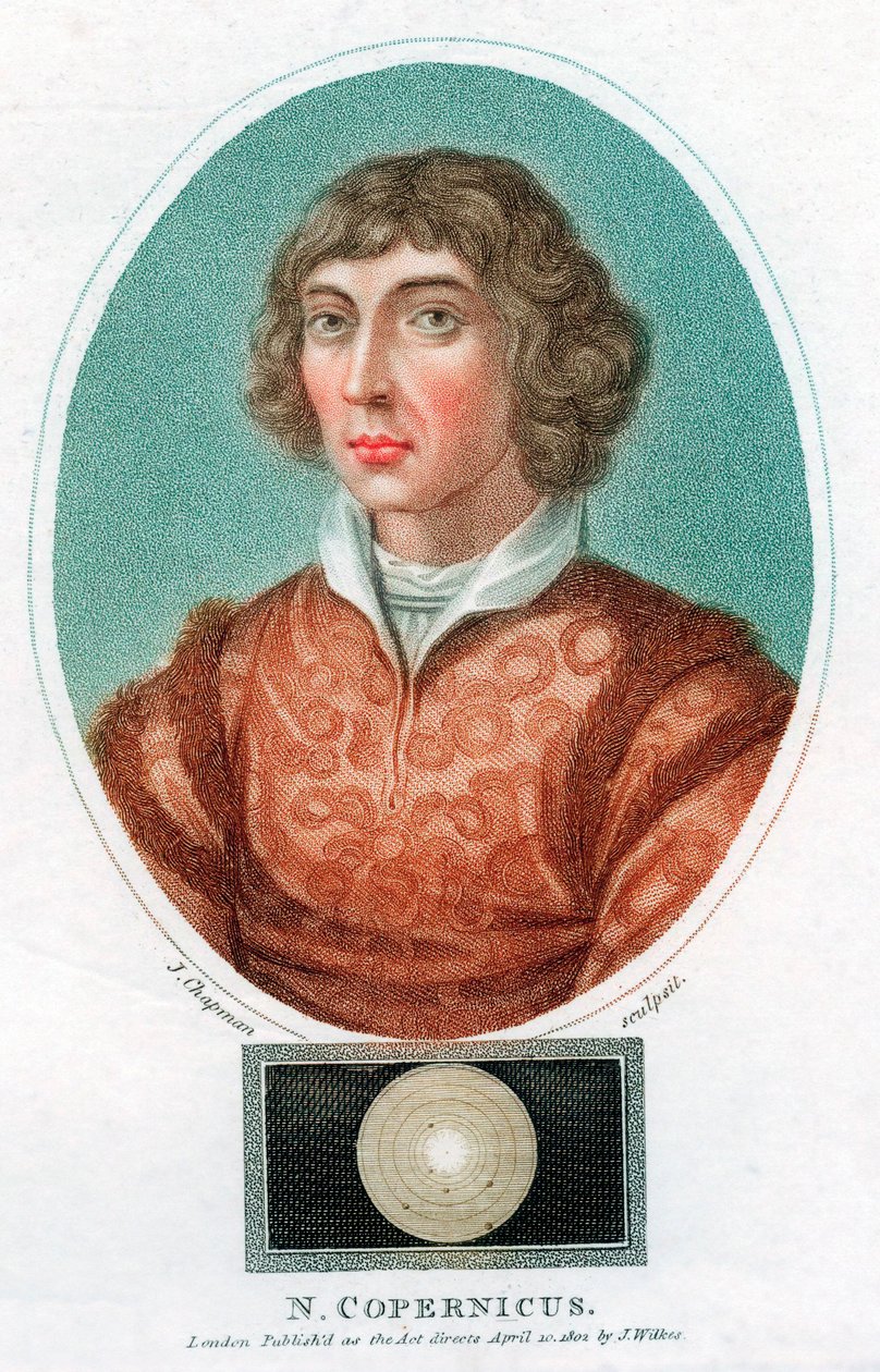Nicolas Copernicus, Polish Astronomer by Unbekannt