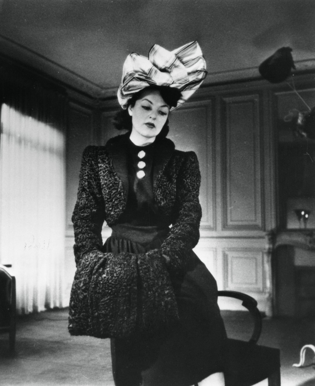 Nina Ricci Outfit Worn by the Fashion Model Gabrielle, France