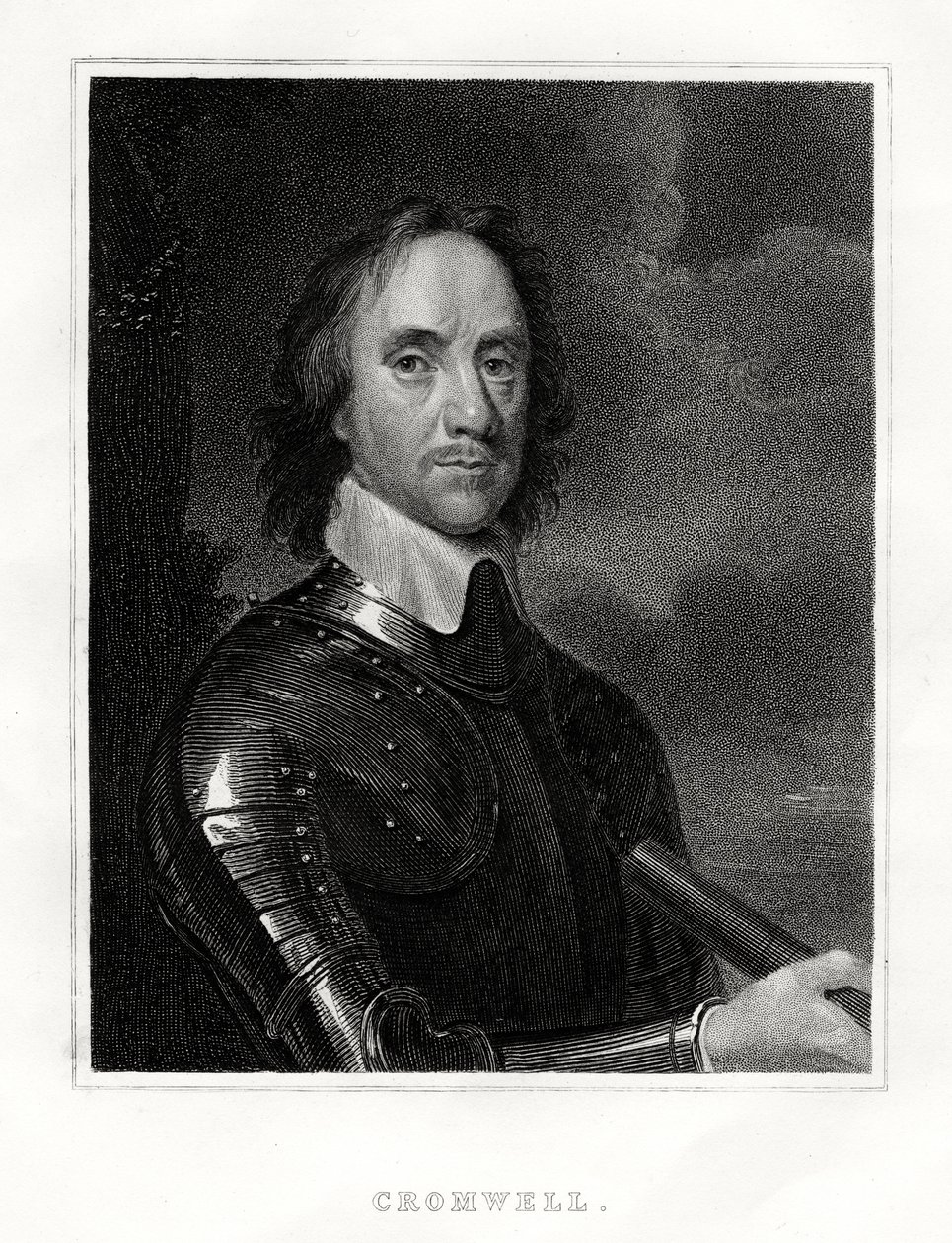 Oliver Cromwell by Unbekannt