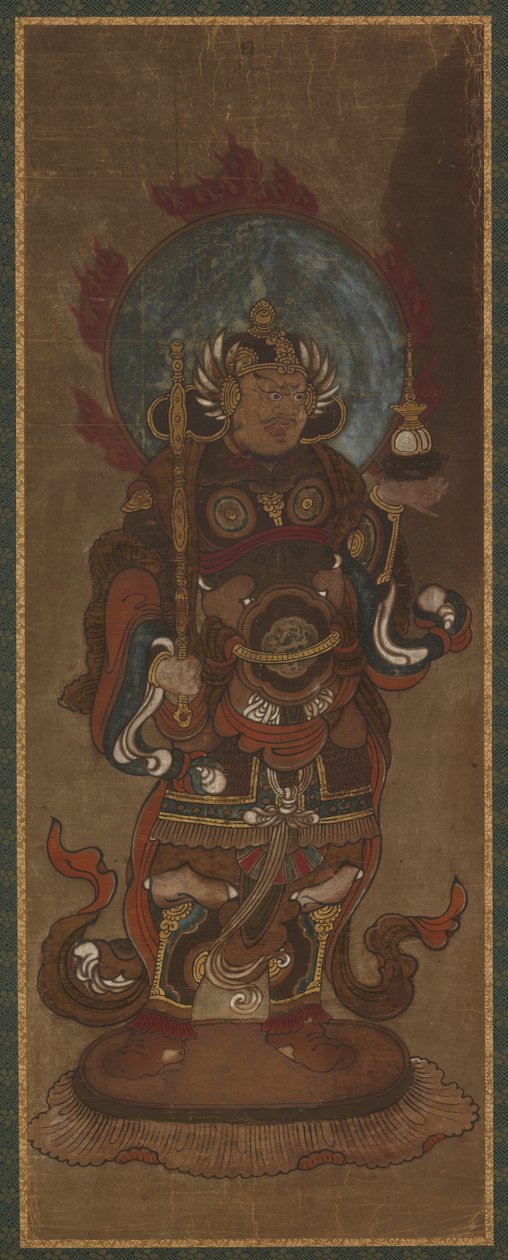 One of the Twelve Deva: Bishamon-ten Vaisravana by Unbekannt
