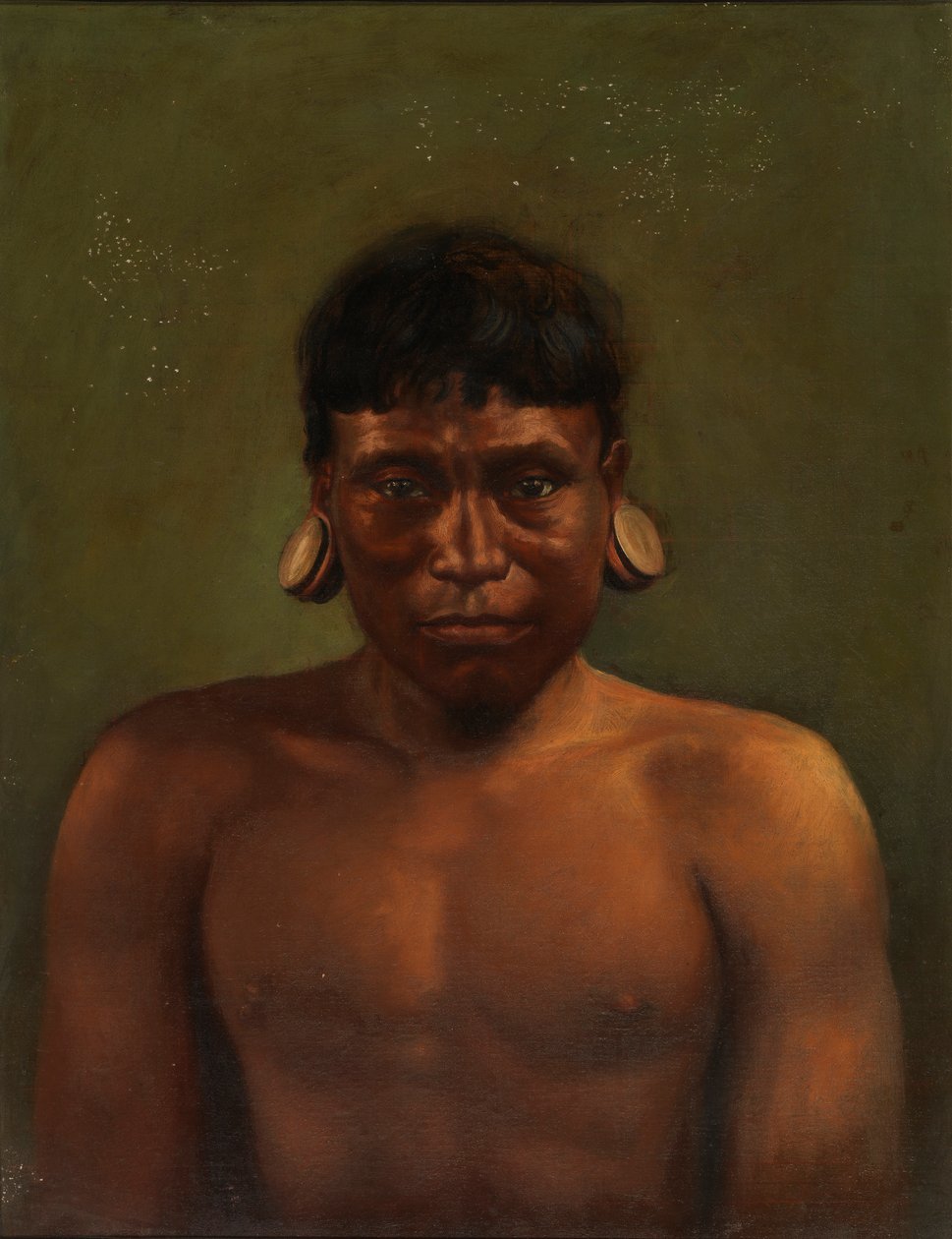 Orejon Indian by Unbekannt: Premium art reproduction
