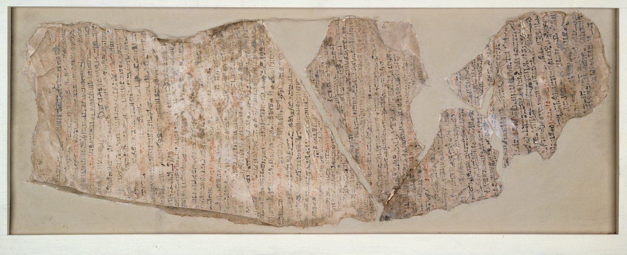 Ostracon, Inscribed in Hieratic, XIXth Dynasty by Unbekannt
