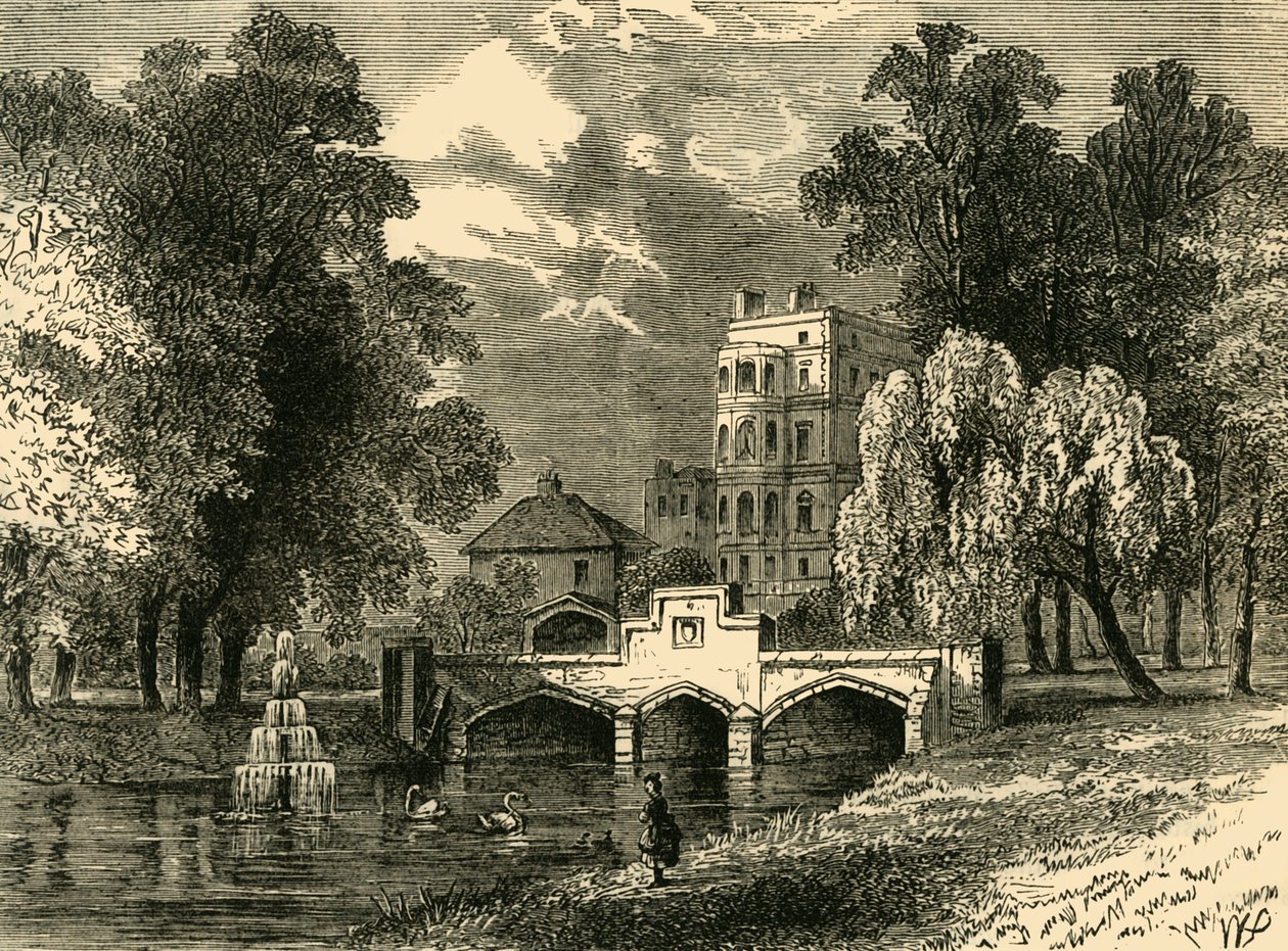 Outfall of Westbourne, c1876 by Unbekannt