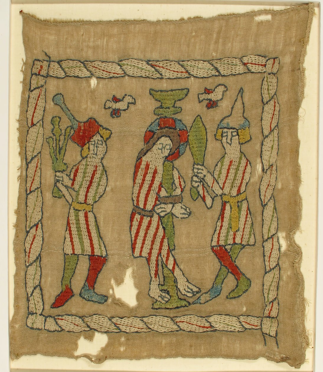 Panel depicting Flagellation by Unbekannt: Fine art print