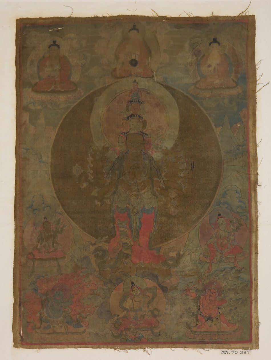 Panel from Painting of a Thousand-Armed Guanyin, date unknown by Unbekannt