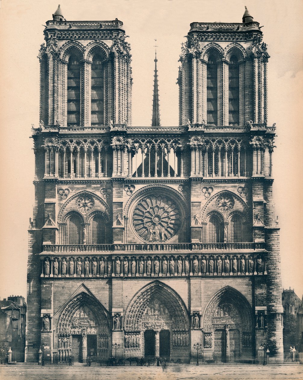 Paris. - Notre-Dame. - LL by Unbekannt: Buy fine art print