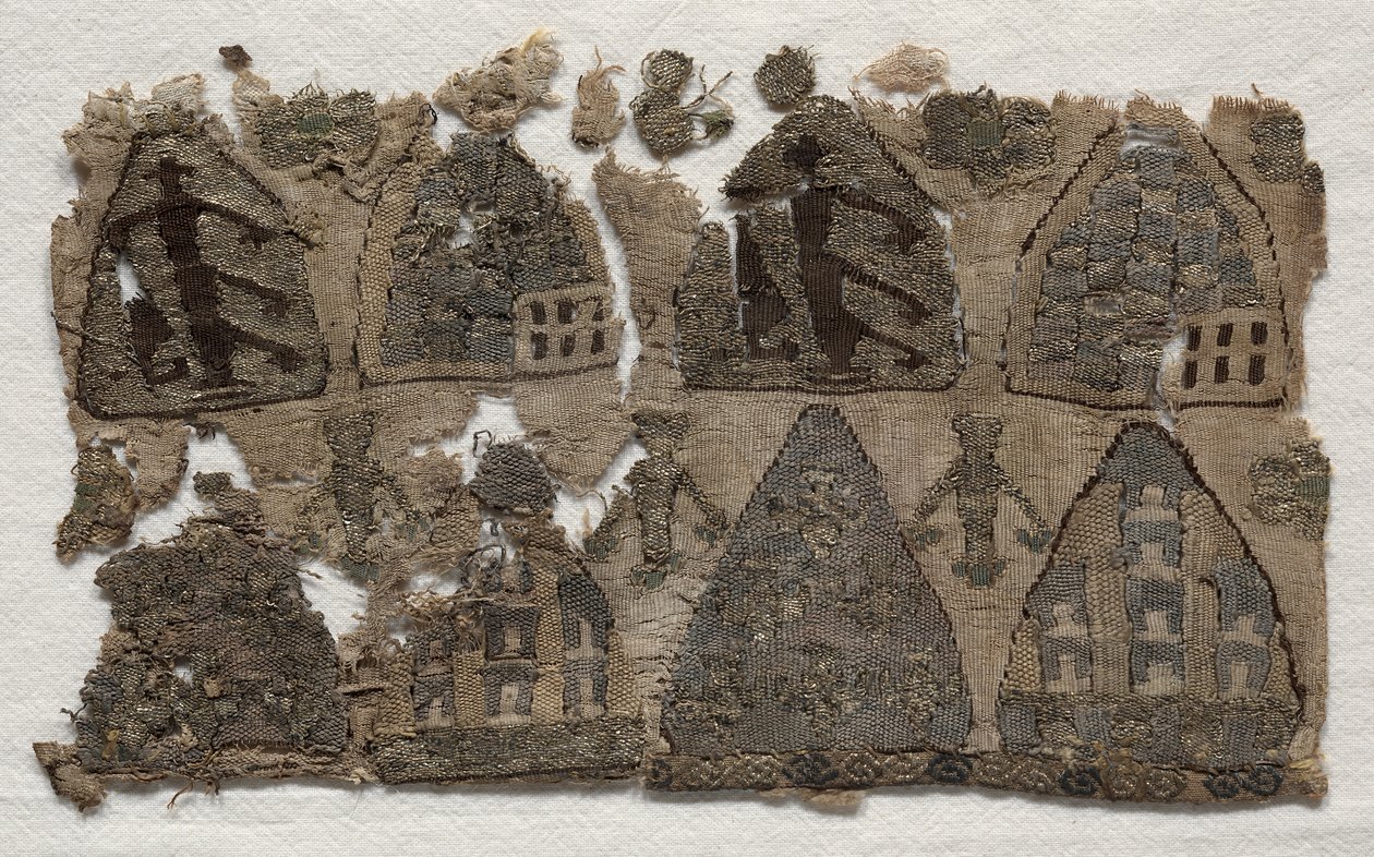Part of a Reliquary Bag by Unbekannt