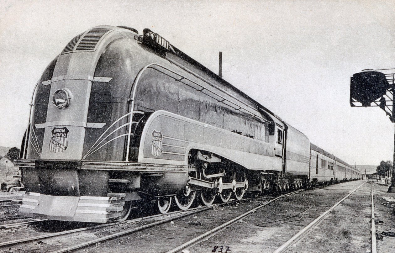 Passenger Train, Pullman of the Pacific Union, America by Unbekannt