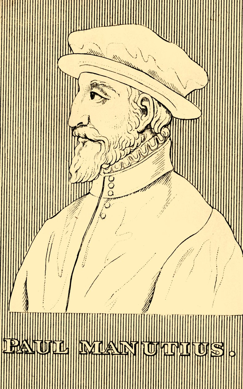 Paul Manutius by Unbekannt
