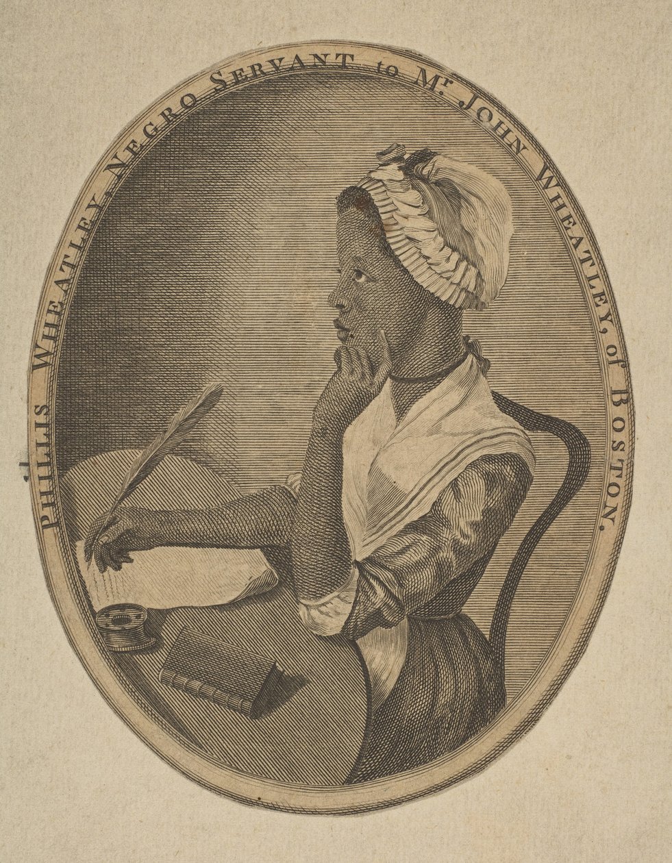 Phillis Wheatley, Black Servant to Mr. John Wheatley of Boston by Unbekannt