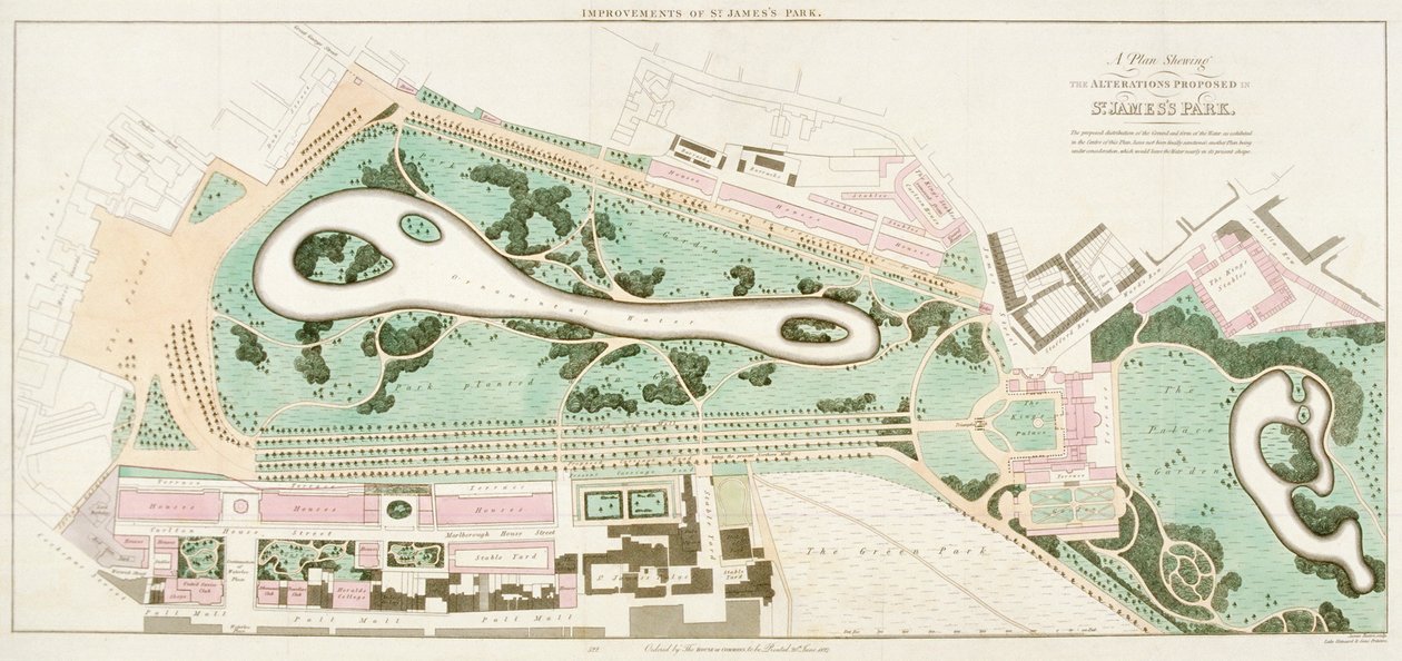 Plan of St James